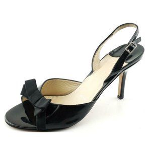 Worn 1x Black AMALFI Patent Leather Heels 8.5 W